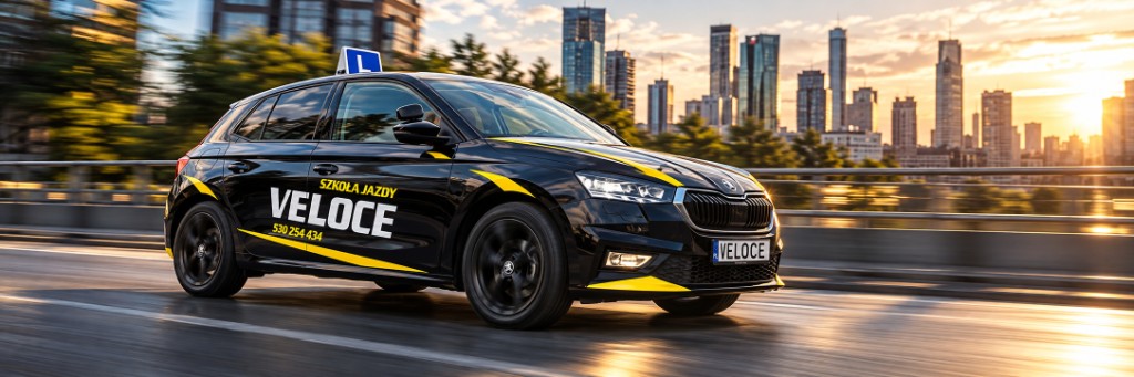 Skoda VELOCE w ruchu
