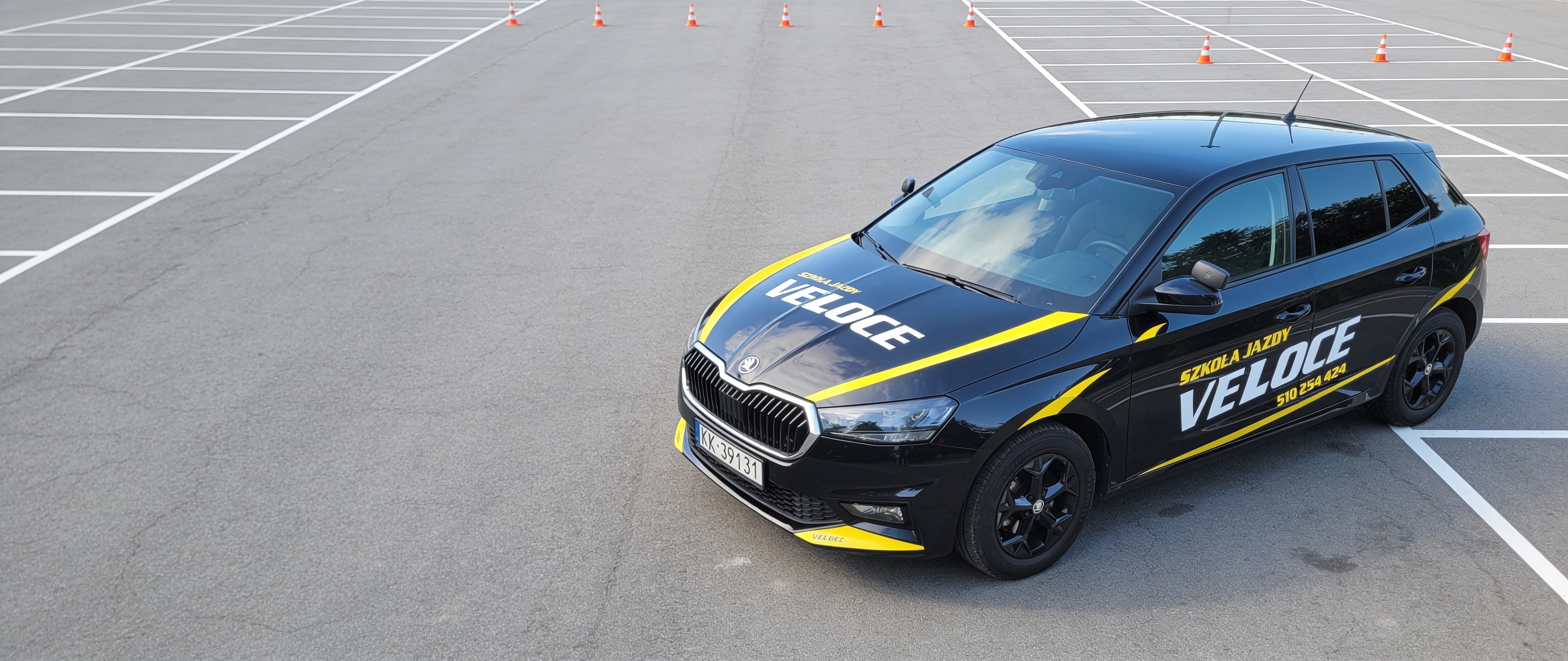 Samochód szkoleniowy VELOCE Skoda Fabia